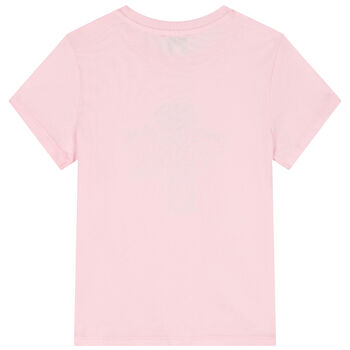 Girls Pink Logo T-Shirt